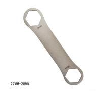 Niceminiwall Suspension Fork Top Cap Spanner Wrench Stainless Steel Double Head Tool for for and Fox Fork Servicing, Lasting Lightweight Maintenance Hand Tool(27-28mm)