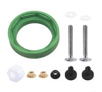 Niceminiwall Toilet Tank to Bowl Coupling Kit for for 3 Inch Flush Valve Opening with Gasket Bolts and Washers, Compatible with for for Standard AS738756-0070A, Complete