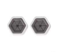 Niceminiwall Towel Holder Clips Set of 2, Self Sticky Wall Mounted Towel Hooks for for Bathroom and Kitchen, ABS Material Tea Towel Holder Without Drilling, Strong Grip for