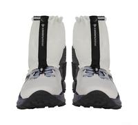 Niceminiwall Trail Low Gaiters for Hiking and Trail Running - Waterproof Nylon Shoe Covers with Silicone Coating, Anti-Slip Rubber Band & Adjustable Drawstring,(GRAY)