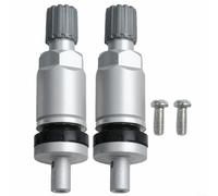 Niceminiwall Tubeless Tire Valve Stems for Tyre Pressure Systems, 2 Pack Aluminium TPMS Sensor Valve Stem Replacement Kit, Air Tight Anti-Leak Design, Compatible