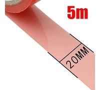 Niceminiwall Tubular Tire Double-Sided Sticky Tape 5m x 20mm for for Road Carbon Wheels, Strong NOPP Glue for for Cycling Tubular Tires, Easy Tear No Installation