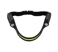 Niceminiwall USB Rechargeable Head Torch 230° Wide Beam LED COB Headlamp with 5000lm Brightness, 5 Light Modes, Adjustable Headband and IPX4 Waterproof for Camping, Hiking,