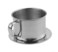 Niceminiwall Vietnamese Stainless Steel Coffee Pot 50ml 100ml Drip Filter Coffee Maker For Classic Vietnam Style Coffee Brewing At Home Or Cafe Use