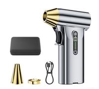 Niceminiwall Violent for Turbo Fan Hair Dryer High Speed Brushless Motor Violent Fan 130000RPM(Silver)