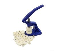 Niceminiwall Watch Back Press Tool Set with 20 Nylon Fitting Dies, Slip-Resistant Handle and Stable Base, Professional Watch Case Closer and Repair Kit for for Watchmakers,