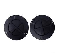 Niceminiwall Wheelhouse Access Cover Inner Arch Cap 2-Pack ABS Black Direct Replacement Compatible with for MINI Countryman R60 2010-2016 and Paceman R61 2012-2016 OE