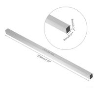 Niceminiwall White Steel Bar for HSS Square Steel Bar 200mm for for CNC Lathe Tools and Milling Turning Cutting Tools Fabrication in 2x2/4x4/6x6/8x8mm Sizes(8×8×200mm)