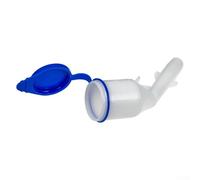 Niceminiwall Windshield Washer Fluid Reservoir Filler Tube Compatible with for Focus 2012-2017, Plastic Blue and White Windscreen Washer Hose Replacement CP9Z-17A605-A,