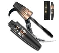 NICEMOVIC Waterproof Mascara Black Volume and Length, 4D Silk Fiber Eyelash Mascara Long Lasting Non-Clumping, Sweatproof & Smudge-Proof, Longer and Thicker Eyelashes for Makeup