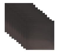 NICENEEDED 10 PCS 10.2 x 10.2 Inch Laser Engraving Marking Paper, Black Laser Dimming Paper Laser Engraving Test Focus Paper, Laser Marking Paper for Ceramics Glass Metal Laser Cutting and Engraving