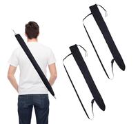 NICENEEDED 2 PCS Upgrade Umbrella Bag with Adjustable Shoulder Strap, 4.53 x 31.5 Inch Waterproof Umbrella Protective Cover, Portable Golf Umbrella Storage Carrying Holder for Travel Home Outdoor