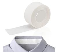 NICENEEDED 2 Rolls 3m Neck Collar Sweat Pads, Collar Protector Sweat Pads Sticker, Self-Adhesive Grime Side Lining for Hats Men Women Dress Summer