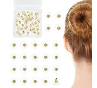 NICENEEDED 20 Pairs 925 Sterling Silver Locking Earring Backs Replacements, Earring Safety Back Stopper Clutch, 14K Gold Plated Hypoallergenic Secure Earring Backs for Fishhook Heavy Earrings