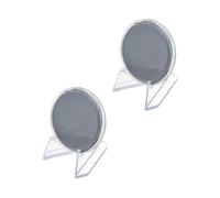 NICENEEDED 2PCS Acrylic Guitar Pick Display Case, Guitar Picks Show Rack Clear Rack Storage Commemorative Coin Storage, Guitar Plectrum Holder for Guitar Players Music Lovers