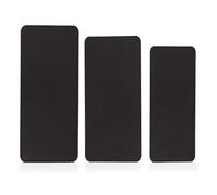 NICENEEDED 3 Sizes Felt Bag Base Shaper, Rectangle Handbag Bottom Shaper, Black Handbag Base Shaper Wool Tote Base Pad Purse Bag Liner Board Thickened Soft Felt Bag Liner Board for Coach Bag Backpack