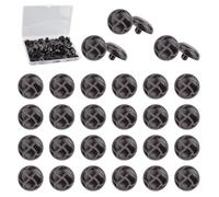 NICENEEDED 30PCS Imitation Leather Buttons, Braid Design Buttons Plastic Resin Button with Shank, Football Pattern Buttons Sew On for Clothes Dress Coat Jeans Crafts