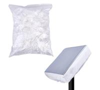NICENEEDED 50 Pcs Disposable Tattoo Arm Rest Stand Cover, Tattoo Tray Covers, Transparent Contraction Cover, Tattoo Table Station Protectors Tattoo Accessories Salon Equipment