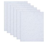 NICENEEDED 6 Sheets Iron on Rhinestone Sheets, Glitter Hotfix Rhinestone Decals, Crystal Transfers Patches for Clothing Flat Round Rhinestone Transfer Patch for Women Men Clothing Embellishment