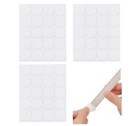 NICENEEDED 60 Pcs 2cm Taper Candle Holder, Stay Put Candle Grips, Adhesive Sticky Dots Taper Candle Inserts Small Candle Accessories Candle Adhesive Holder for Candle Holder