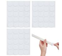 NICENEEDED 60 Pcs Taper Candle Holder, Stay Put Candle Grips, Adhesive Sticky Dots Taper Candle Inserts Small Candle Accessories Candle Adhesive Holder for Candle Holder