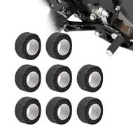 NICENEEDED 8 Rolls Motorcycle Shifter Shoe Protector, Self Adhesive Motorcycle Gear Shift Cover Non Woven Fabric Motorbike Shift Pad, Non Slip Motorcycle Shifter Protectors