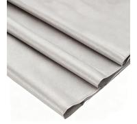NICENEEDED Copper Faraday Fabric, Silver Color Blocking Military Grade Fabric, Faraday Cloth for WiFi GPS Bluetooth RFID EMP Protection (45cm x 110cm)