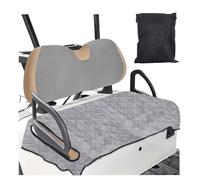 NICENEEDED Golf Cart Seat Covers, 50x30 Inch Golf Cart Seat Towel Blanket, Comfortable Dustproof Protector Plush Travel Sports Golf Buggy Cover for 2-Seat Golf Carts