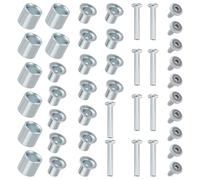 NICENEEDED Inline Skate Axle Spacer Screw Replacement, Aluminum Alloy Rollerblade Wheel Bearing Spacer, Roller Replacement Accessories With Axles & Wrench