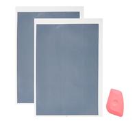 NICENEEDED Laser Engraving Marking Paper, Sliver Marking Paper with Scraper, Laser Testing Paper Dimming Paper Engraving Test Focus Paper Engraving Material for Ceramics Glass Crystal Stone Tiles