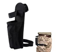 NICENEEDED Lightsaber Belt Holder Leg Holster Combo, Lightsaber Hilt Carrying Case Drop Leg Holster with Adjustable Belt Loop, Adjustable Fastening Straps for Cosplay Costume