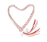 NICENEEDED Wedding Handfasting Cord, 70.87 Inch Lazos para Boda Wedding Lasso Rope with Pendants, Traditional Celtic Handmade Wedding Lasso for Ceremony Bridal Gift