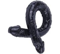 NICEQT 16.9in/43cm,Black,Realistic And Beautiful, Soft To The Touch, Double Headed