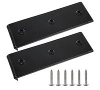 NICERINC Boat Trailer Glide Bunk Enders，Boat Trailer Bunk for Launching & Loading Boat on/Off Trailer Easier,Boat Trailer Bunk Slicks （Black,3" x 10"