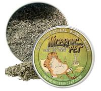 NICERINC PET Silver Vine Powder, Organic Gall Fruit Powder(Matatabi), 100% Natural Catnip Alternative, Refillable Catnip Toys for Cats & Kittens, 50 Grams（1.8 OZ） of Powder