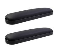 Nicerity 2Pcs Padded Armrests Wheelchair 10.03" Universal Arm Pads Replacement for Drive Medical Chairs (Black)