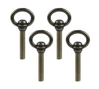 Nicerity 4Pcs Antique Brass Swivel Mirror Screws 2.79 Inch Cheval Mirror Swing Mounting Bolts Hardware (Bronze)