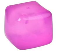 Nices Cubes Squeeze Toys Taba Squishys Cubes Ice Cube Sensory Fidget Toys Stress Cube Anxiety Relief Stress Ball for Kids and Adults, Christmas Birthday Present Hot Pink