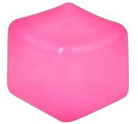 Nices Cubes Squeeze Toys Taba Squishys Cubes Ice Cube Sensory Fidget Toys Stress Cube Anxiety Relief Stress Ball for Kids and Adults, Christmas Birthday Present Pink