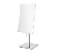 Nicesail 5x Magnifying Mirror on Stand Bathroom Rectangle Dressing Table Mirror Free Standing Chrome