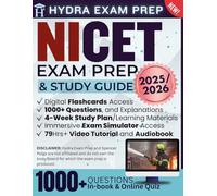NICET Exam Prep and Study Guide 2025-2026: 79hrs+ E-learning Tools, 1000+ Practice Questions, and In-depth Answers to Pass the National Institute for Certification in Engineering Technologies Exam
