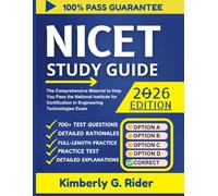 NICET STUDY GUIDE 2026: The Comprehensive Material to Help You Pass the National Institute for Certification in Engineering Technologies Exam