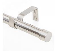 NICETOWN End Cap Style Window Curtain Rod for Bedroom, Bathroom, Living Room