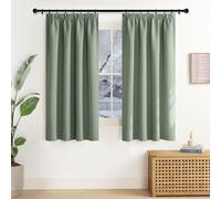 NICETOWN Panel Curtains Blackout Curtains Ruffle Tape Thermal Curtain