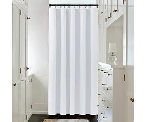 NICETOWN Patio Door Curtain Vertical Blinds Reduce Sunlight Rod Pocket and Back Panel Room Divider Curtain for Furniture Protection (Grey White, 70" Wide x 84" Long, 1 Piece)