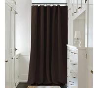 NICETOWN Window Curtains Blackout Panel - Solid Rod Pocket and Back Tab Thermal Insulated Blackout Drape for Theater (Toffee Brown, 70 inches x 108 inches, 1 PC)