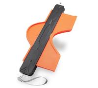 NICEWAT 12‘’ Contour Gauge Profile Tool, 30cm Profile Measuring Tool,Measuring Shape Outline Angle with Lock, Adjustable Profile Gauge Duplicator Tool for DIY Handyman Woodworking/Flooring/Tile Laying