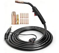 Niceweld 10ft 15ft MIG WELDING GUN 180A replacement for Titanium unlimited 200, MIG 140/170 Professional MP Welders.64804 64805 64806 Applicable to K530-6 style parts (K530-6-15ft5Core)