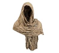NICEYEA Medieval Hooded Scarf, Hiker, Headscarf, Cape