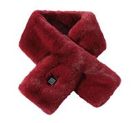 NICEYEA Winter Electric Heated Neck Scarf for Women Warm Scarf USB Neck Heating Pad Wrap For Pain Relief Thermal Neckerchief Sheer Scarves
